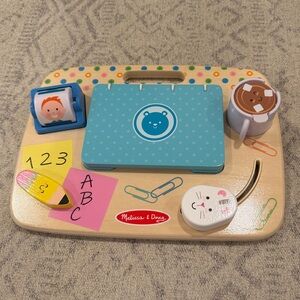 Melissa & Doug Wooden Desktop Activity Board